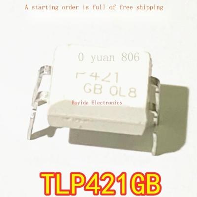 10Pcs ใหม่ Original นำเข้า TLP421GB TLP421 TLP421F P421 DIP-4ปลั๊กตรง Optocoupler