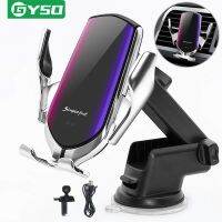 【 A Hot 】 Qi Wireless Fast Charger Car Mount Air Vent ที่วางโทรศัพท์มือถือแท่นชาร์จ Fit สำหรับ iPhone 12 13 Pro Max 8 Xiaomi Samsung S10