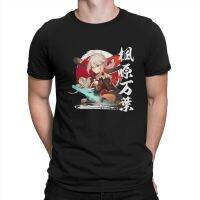 Camiseta de Genshin2.0 para hombre, camisa de Kaedehara Kazuha5 distintiva, sudaderas originales, Hipster