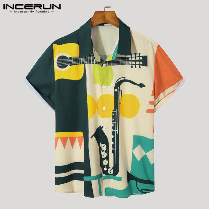 mens short sleeve holiday shirts