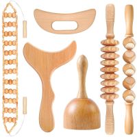 ▩❉ touji205285128 Wood Massage ToolsMassage Lymphatic Drainage Paddle Stick Straight Massager Cup