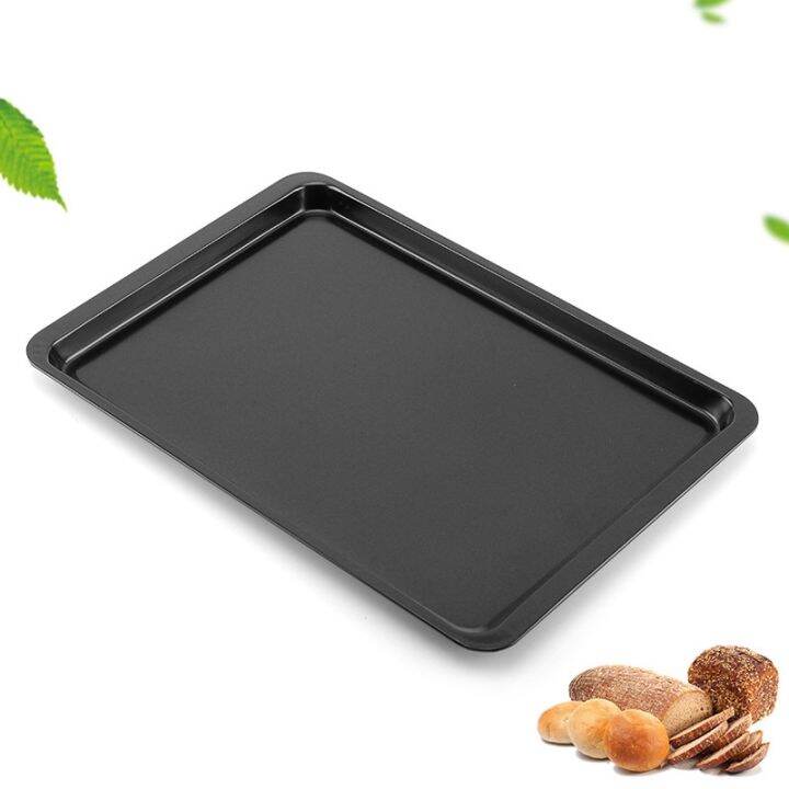 2pcs-rectangular-non-stick-bread-cake-baking-tray-baking-tray-oven-rectangular-black-baking-tray-diy-baking-for-kitchen