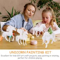 Unicorn Painting Kit Kids Diy Paint S Arts Craft Crafts Own Yourart Set Party White Drawing Supplies And Figurines J6R2