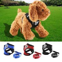 Adjustable Vest Pet Products Polyester For Small Medium Dog Pet Collars Soft Dog Cat Mesh Harness Leashes