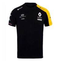 T SHIRT -  ฤดูร้อนชาย 3D พิมพ์ F1 เรโนลต์ Infiniti ทีมระบายอากาศความเร็วแห้งรอบคอแขนสั้นแฟนสบาย ๆ เสื้อยืดผู้ชายด้านบน