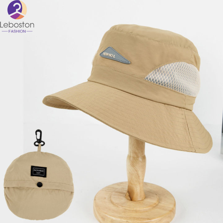 topi-bucket-สำหรับผู้ชายผู้หญิงหมวกบังแดดกลางแจ้งกันน้ำแห้งเร็วหมวกอาบน้ำเด็กฤดูร้อน