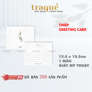 Thiệp chúc mừng gửi kèm quà tặng