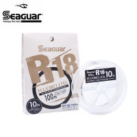 Seaguar R18 Fluoro LTD 100M110YDS Premium Fluorocarbon Line Main Line High Strength Freshwater Saltwater Wire Fishing Line