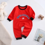 kids clothes Fashion print newborn baby rompers Long sleeve baby boys girls