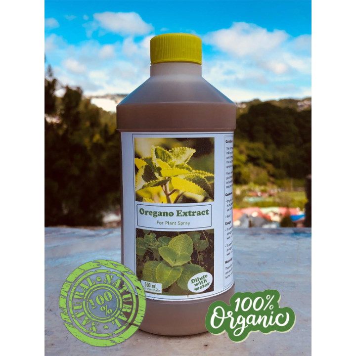 Oregano Organic Spray Extract Essential Oil Organic Fungicide Organic Pesticide Plant Spray
