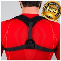 Back posture adjust เสื้อหลังตรง เสื้อพยุงหลัง free size ปรับขนาดได้ (สีดำ)  เข็มขัดพยุงหลัง แก้ปวดเอว หลังงอ หลังค่อม  อย่างดี ปวดเอว ยกของ ไหล่ห่อ บล็อคหลัง สื้อหลังตรง เข็มขัดพยุงหลัง แก้ปวดหลัง หลังงอ หลังค่อม ไหล่ห่อ เสริมบุคลิกภาพ ปรับสรีระ พยุงหลั