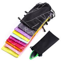 【lz】▣  Impermeável Microfiber Poeira Bolsa de armazenamento Carry Bag Caso Óculos portátil Óculos Container Pano macio 5pcs