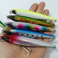 【hot】๑▥ 5Pcs Sinking 105mm 30g Hard Bait Trout Fishing Pesca Artificial Wobbler 9150