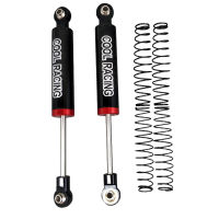 COOL RACING 2PCS Internal Spring Metal Shock Absorber for 1/10 RC TRX-4 SCX10 D90 Parts