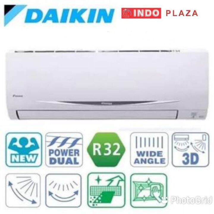 ac daikin 2 pk inverter berapa watt