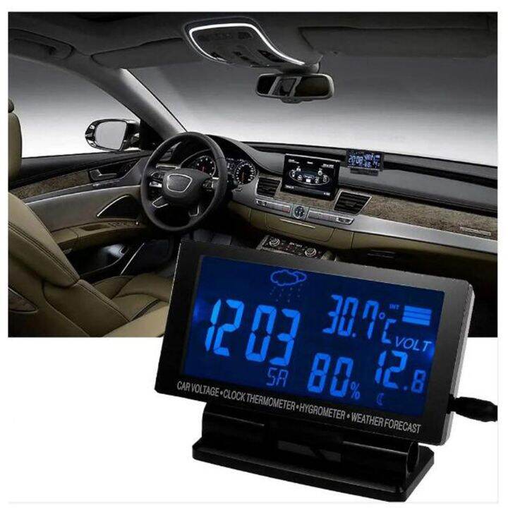 Car Dash Clock Dash Clocks For Car Vehicle Auto SUV Temperature