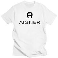 ผู้ชาย T เสื้อใหม่ Aigner โลโก้ TEE เสื้อ Tops เสื้อผ้าเสื้อยืดผู้หญิง