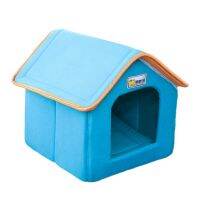 Foldable Pet House Four Seasons Universal Kennel Removable and Washable Dog Cat Bed Outdoor Pet Shelter