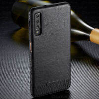 เคส A50สำหรับ Samsung Galaxy A10หรูหราวินเทจบางเคส Samsung A70หนังกาแล็กซี่ M20สำหรับ M10 A40 Pu A30ด้านหลัง