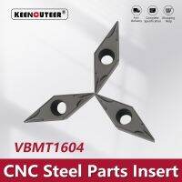 VBMT160404-TM YZ6030 VBMT160408-TM YZ6030 เม็ดมีดคาร์ไบด์สําหรับเครื่องตัดเครื่องมือกลึงภายนอก CNC Lathe SVJBR / L ใบมีดสําหรับเหล็ก