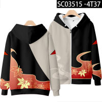 New Genshin Impact Kaedehara Kazuha Cosplay Hoodie Women Men Harajuku Sweatshirt Streetwear Hip Hop Pullover Hooded Jacket Outer