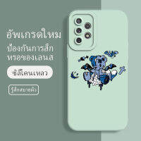 เคส samsung a72 ซอฟท์แวร์แองเจิลอาย กันรอย กันน้ำ ฝาหลังลื่น ปกเต็ม ไม่ติดขอบ ไม่ติดฟิล์มมือถือ การ์ดน่ารัก เคสป้องกันเลนส