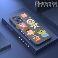 เคส Chenyyka สำหรับ Realme 9 Pro Plus Narzo 50 Pro 5G V25 5G Q5 5G เคสแฟชั่นลายการ์ตูนทอยสตอรี่เคสแข็งบางดีไซน์ใหม่นิ่มเคสกันกระแทกคลุมทั้งหมดป้องกันเลนส์กล้อง