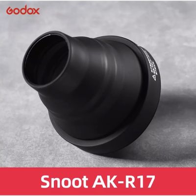 สินค้าขายดี+++ พร้อมส่ง Godox AK-R17 Snoot use Godox H200R Round Flash Head Compatible for AD200 Pro AD200 V1 Flash Series