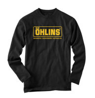 เสื้อยืด คอกลม แขนยาว ลาย ohlins  OHL001