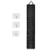 Vinyl Roll Holder 48 Compartments Craft Vinyl Organizer Storage Rack Wall Mount Craft Room Vinyl Organizer Hanging Bag