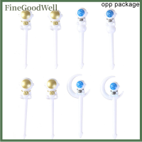 FineGoodWell ส้อมจิ้มผลไม้รูปสัตว์ขนาดเล็กสำหรับเด็ก8ชิ้นกล่องอาหารกลางวันเครื่องมือตกแต่ง