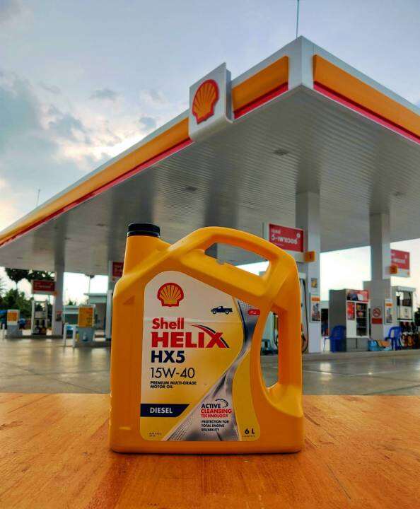 shell-น้ำมันเครื่อง-helix-hx5-diesel-ดีเซล-15w-40-6l