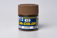 สีสูตรทินเนอร์ Mr.color 43 Wood Brown