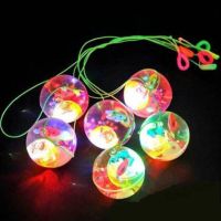 【Ready Stock】 ▩ C30 Glowing Bouncy Ball Colorful Flash Jumping Ball Children Luminous Toys Kids