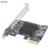 Chi อะแดปเตอร์ PCIE SATA PCI-E 2พอร์ตซาต้า3.0 6Gbps คอนโทรลเลอร์ PCI Express X1ไปยัง SATA 3การ์ดขยาย1061