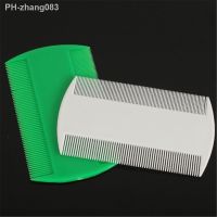 Double Sided Fine Tooth Head Lice Hair Combs For Pet Dog Cat Flea Plastic Flea Removal Clean Massage Brush Kitten Puppy Supplies