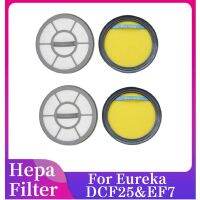 ตัวกรอง Hepa ที่ล้างทำความสะอาดได้สำหรับ Eureka DCF25 &amp; เครื่องดูดฝุ่น EF7เปลี่ยนอะไหล่ Filter