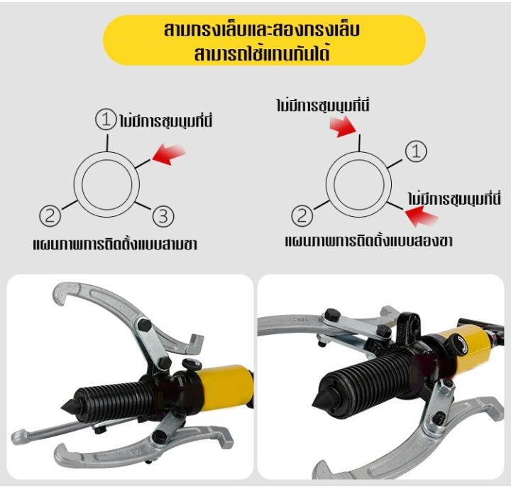 เครื่องดูดลูกปืน-มูเล่ย์-ไฮดรอลิก-เหล็กดูดสามขาไฮดรอลิค-ตัวดูดลูกปืนแบบไฮดรอลิก-ของแท้ร้านleesuperlucky01-ออกใบกำกับภาษีได้