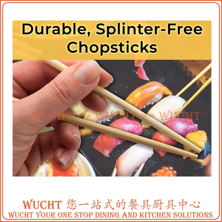 【WUCHT】40 pairs x One Time Use Takeaway Chopstick Disposable Chopstick