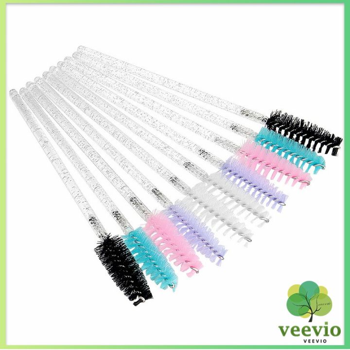 veevio-แปรงปัดขนตา-แบบใช้ครั้งเดียว-แปรงปัดขนคิ้ว-แปรงปัดมาสคาร่า-eyelash-brush