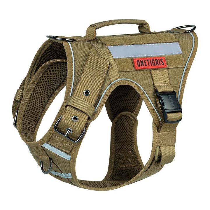 onetigris-fire-watcher-k9-harness-2-0-coyote-brown