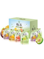 Smooth Plum Natural Plum Jelly 720g 5 Flavor Snack Konjac Jelly