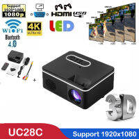 Beanie ใหม่【 COD จัดส่งฟรีในสต็อก】โปรเจคเตอร์ s361 Mini HD โฮมเธียเตอร์มัลติมีเดีย LCD LED Video Projector 1080P HDMI USB TF รองรับ