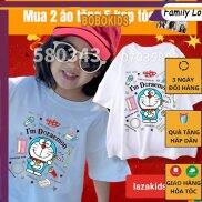 Áo thun bé gái DOREMON THUN TỐT CHẤT MÁT ngầu CAO CẤP FORM RỘNG DÁNG DÀI