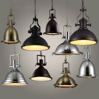 Industry Metals Lustre Pendant Lights Lamp Vintage Loft American Hanglamp Country Restaurant Heavy Industrial Lighting Fixture