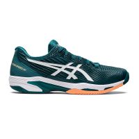 Asics รองเท้าเทนนิสผู้ชาย Solution Speed FF 2 | Velvet Pine/White ( 1041A182-300 )