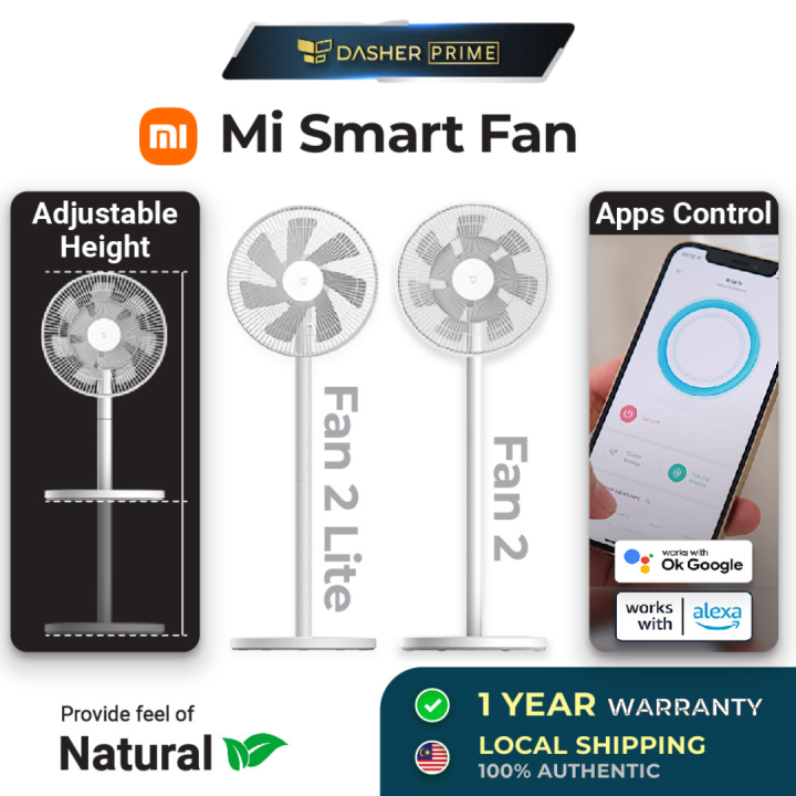 [Global Version] Xiaomi Smart Standing Fan 2 Lite / Fan 2 Silent operation Natural Wind English