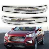 Mirror Repeater LED Light for Hyundai Santa Fe-XL 2013-2018 Car Rearview Mirror Turn Signal Lamp