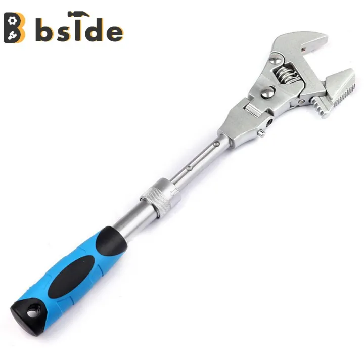 [Bside Tool Store] Adjustable Wrench 5in1 Torque Telescopic Wrench
