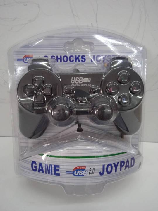 joy-game-usb-จอยเกมต่อคอม-จอยยูเอสบี-จอยสั่นแบบเดี่ยว-จอยอันนาล็อค-สายยาว-1-2-เมตร-ไม่ต้องลงไดร์เวอร์ใช้ได้กับคอมทุกรุ่น-แข็งแรงทนทาน